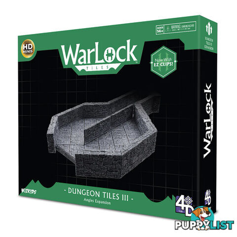 Warlock Tiles Dungeon Tiles III Angles - WizKids - Tabletop Role Playing Game GTIN/EAN/UPC: 634482165126