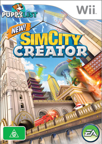 SimCity Creator [Pre-Owned] (Wii) - Electronic Arts - P/O Wii Software GTIN/EAN/UPC: 5030941065702