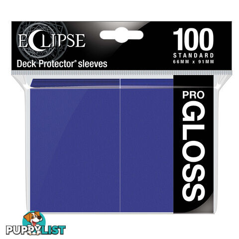 Ultra Pro Eclipse Gloss Deck Protectors 100 Pack (Royal Purple) - Ultra Pro - Tabletop Trading Cards Accessory GTIN/EAN/UPC: 074427156107