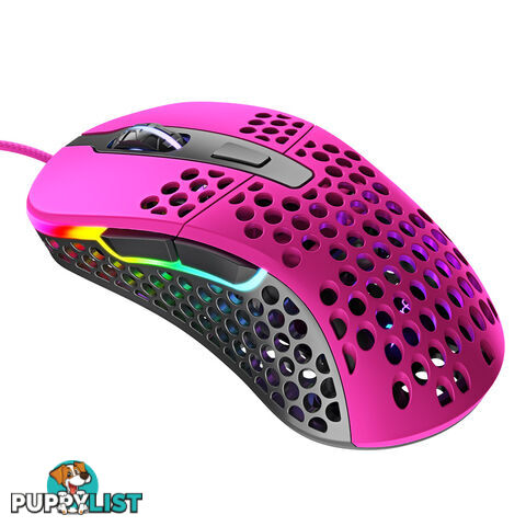 XTRFY M4 Ultra-Light RGB Gaming Mouse (Pink) - Xtrfy Gaming AB - PC Accessory GTIN/EAN/UPC: 7340086908702