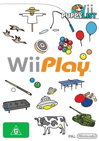 Wii Play [Pre-Owned] (Wii) - Nintendo REFWIIPLAY - P/O Wii Software