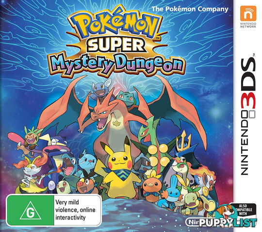 PokÃ©mon Super Mystery Dungeon [Pre-Owned] (3DS) - Nintendo - P/O 2DS/3DS Software GTIN/EAN/UPC: 9318113993814