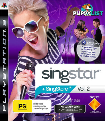 SingStar Volume 2 [Pre-Owned] (PS3) - Sony Interactive Entertainment - Retro P/O PS3 Software GTIN/EAN/UPC: 711719967453