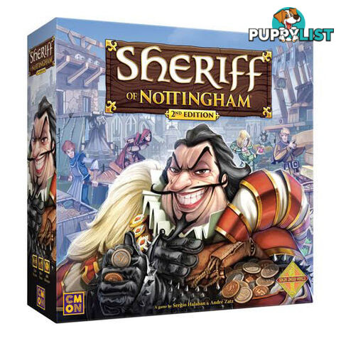 Sheriff of Nottingham 2nd Edition Board Game - CoolMiniOrNot - Tabletop Board Game GTIN/EAN/UPC: 889696010063