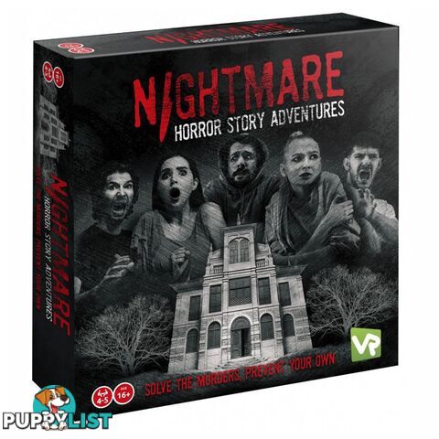 Nightmare Horror Adventures Board Game - Identity Games - Tabletop Board Game GTIN/EAN/UPC: 9339111010532