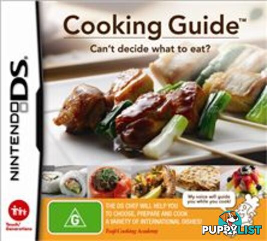 Cooking Guide: Can't Decide What To Eat [Pre-Owned] (DS) - Nintendo - P/O DS Software GTIN/EAN/UPC: 045496467265