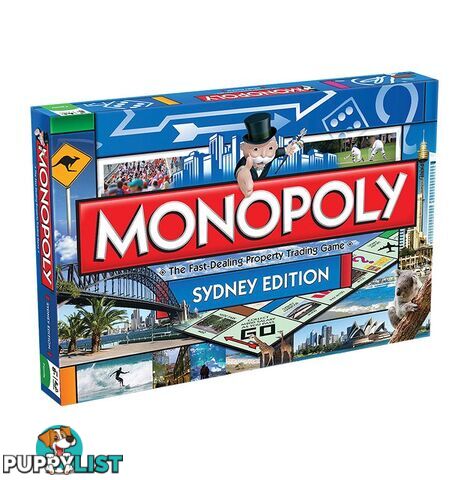 Monopoly: Sydney Edition Board Game - Hasbro Gaming 103087-3 - Tabletop Board Game GTIN/EAN/UPC: 5053410000073