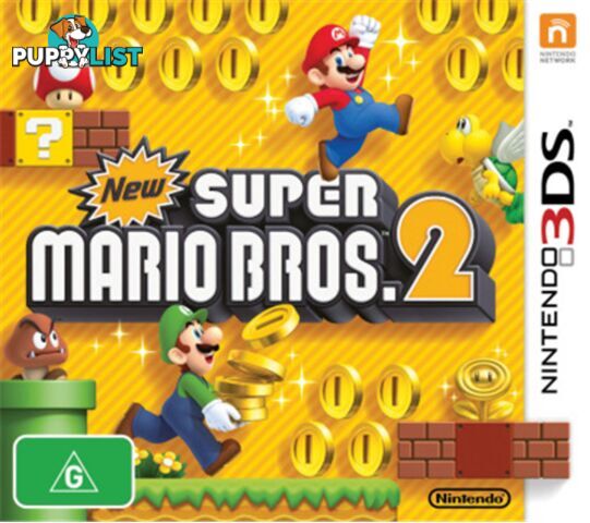 New Super Mario Bros. 2 [Pre-Owned] (3DS) - Nintendo - P/O 2DS/3DS Software GTIN/EAN/UPC: 018113993225