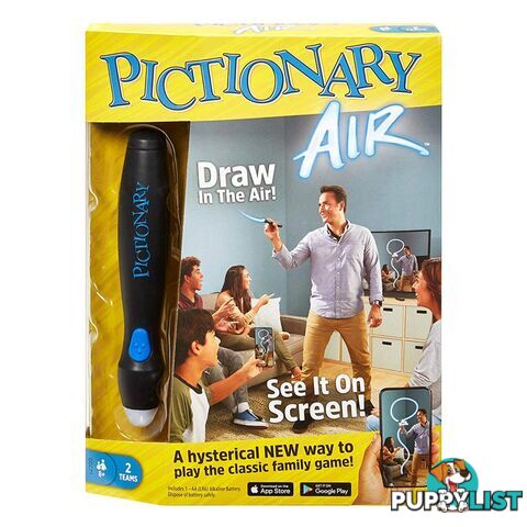 Pictionary Air Board Game - Mattel Games - Tabletop Board Game GTIN/EAN/UPC: 887961810530