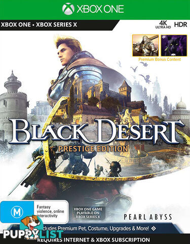 Black Desert Prestige Edition (Xbox Series X, Xbox One) - Pearl Abyss - Xbox One Software GTIN/EAN/UPC: 4020628708405