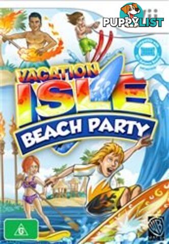 Vacation Isle Beach Party (Wii) - Warner Bros. Interactive Entertainment - Wii Software GTIN/EAN/UPC: 9325336102800