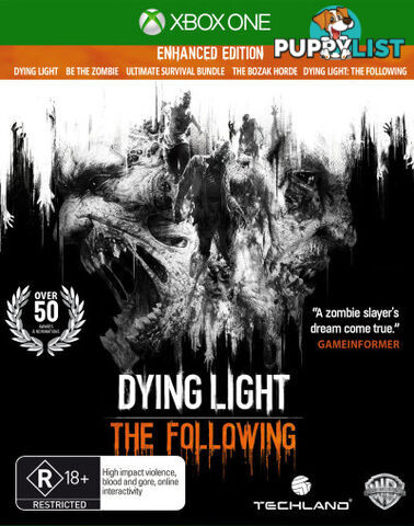 Dying Light: The Following Enhanced Edition [Pre-Owned] (Xbox One) - P/O Xbox One Software GTIN/EAN/UPC: 9325336201824