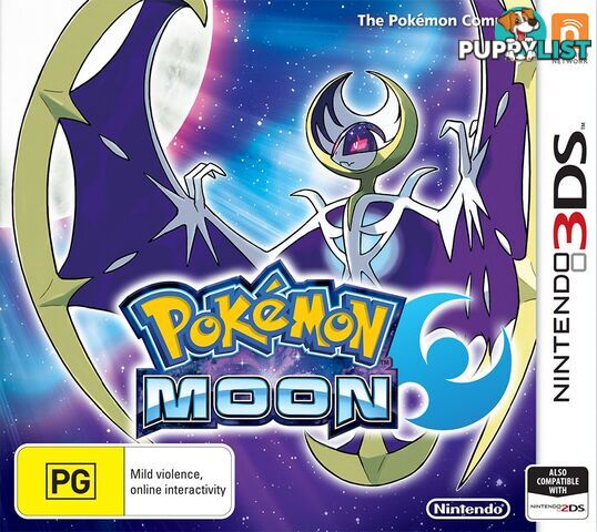 PokÃ©mon Moon [Pre-Owned] (3DS) - Nintendo - P/O 2DS/3DS Software GTIN/EAN/UPC: 9318113994187