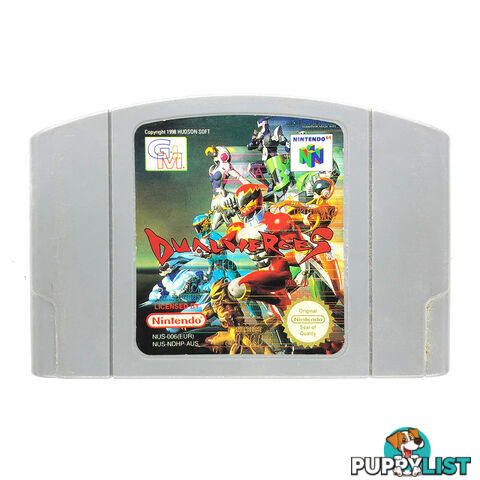 Dual Heroes [Pre-Owned] (N64) - Hudson Soft 37009 - Retro N64 Software