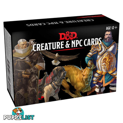 Dungeons & Dragons Creature & NPC Cards - Gale Force Nine - Tabletop Role Playing Game GTIN/EAN/UPC: 9780786966943