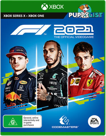 F1 2021 (Xbox Series X, Xbox One) - EA Sports - Xbox Series X Software GTIN/EAN/UPC: 5030944124826