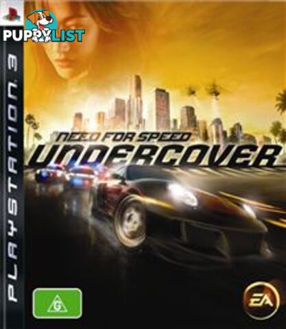 Need for Speed: Undercover [Pre-Owned] (PS3) - Electronic Arts - Retro P/O PS3 Software GTIN/EAN/UPC: 5030941067393