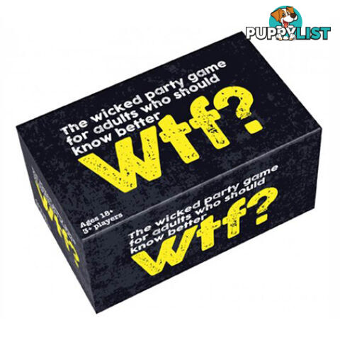 WTF Wicked Adult Party Game - Cheatwell Games - Tabletop Card Game GTIN/EAN/UPC: 5015766005904