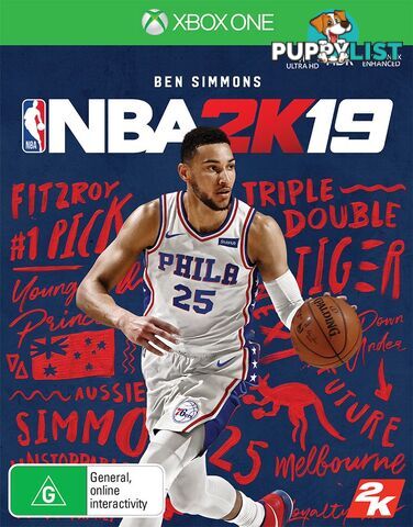 NBA 2K19 [Pre-Owned] (Xbox One) - 2K Sports - P/O Xbox One Software GTIN/EAN/UPC: 5026555360524