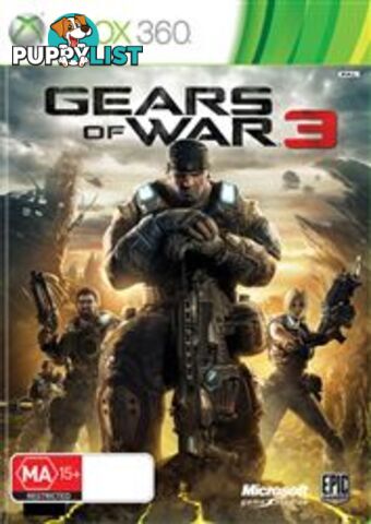 Gears of War 3 [Pre-Owned] (Xbox 360) - Microsoft Studios - P/O Xbox 360 Software GTIN/EAN/UPC: 885370212846