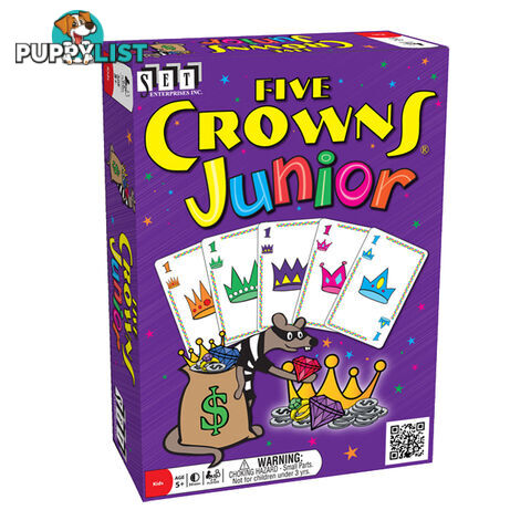 Five Crowns Junior Card Game - Set Enterprises SET4300 - Tabletop Card Game GTIN/EAN/UPC: 736396043009