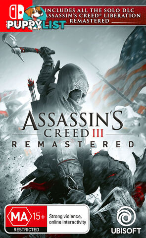 Assassin's Creed 3 Remastered (Switch) - Ubisoft - Switch Software GTIN/EAN/UPC: 3307216111931