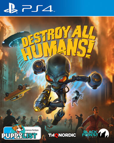 Destroy All Humans! [Pre-Owned] (PS4) - THQ Nordic - P/O PS4 Software GTIN/EAN/UPC: 9120080074737