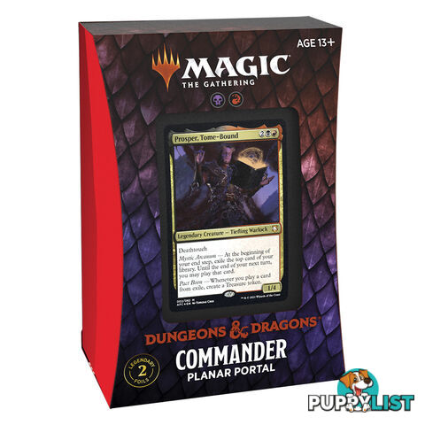 Magic the Gathering Adventures in the Forgotten Realms Plannar Portal Commander Deck - Wizards of the Coast - Tabletop Trading Cards