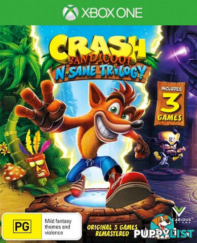 Crash Bandicoot N.Sane Trilogy (Xbox One) - Activision - Xbox One Software GTIN/EAN/UPC: 5030917236051