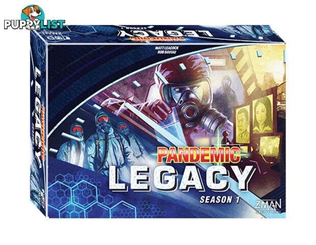 Pandemic Legacy: Season 1 Blue Edition Board Game - Z-Man Games BGPLBE - Tabletop Board Game GTIN/EAN/UPC: 681706711706