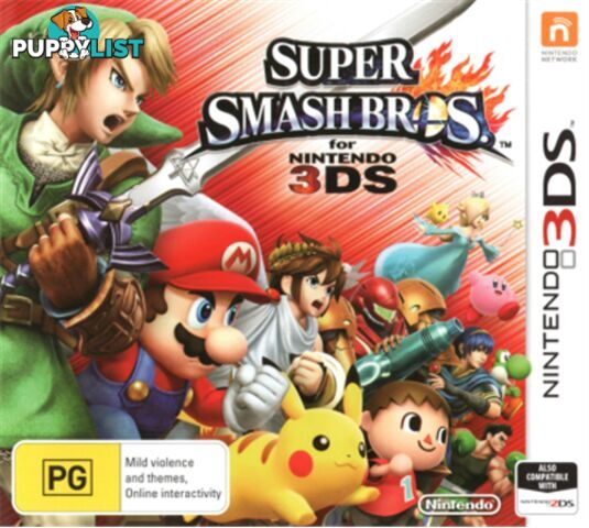 Super Smash Bros. for Nintendo 3DS (3DS) - Nintendo - 2DS/3DS Software GTIN/EAN/UPC: 9318113993524