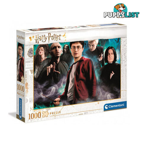 Clementoni Harry Potter Characters 1000 Piece Jigsaw Puzzle - Clementoni - Tabletop Jigsaw Puzzle GTIN/EAN/UPC: 8005125395866