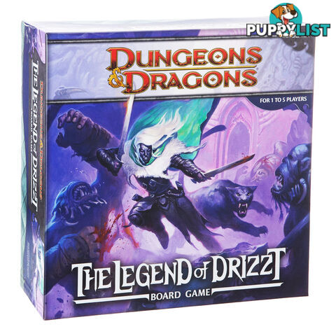 Dungeons & Dragons: The Legend of Drizzt Board Game - Wizards of the Coast LP124414 - Tabletop Board Game GTIN/EAN/UPC: 653569621386