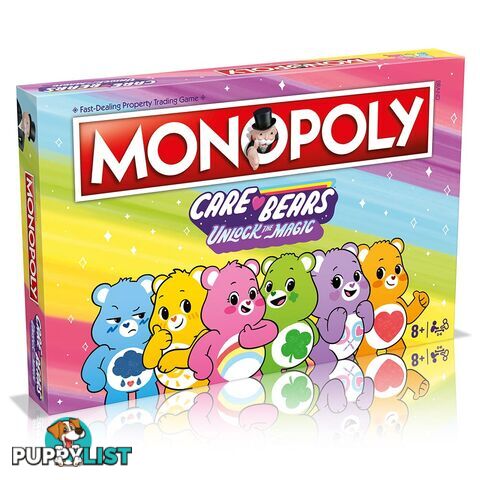 Monopoly Care Bears Edition Board Game - Hasbro Gaming - Tabletop Board Game GTIN/EAN/UPC: 5053410004088