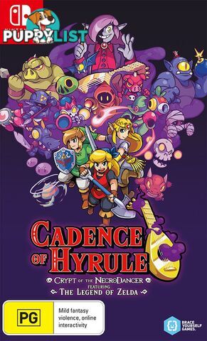 Cadence of Hyrule: Crypt of the NecroDancer Featuring The Legend of Zelda (Switch) - Nintendo - Switch Software GTIN/EAN/UPC: 9318113987219