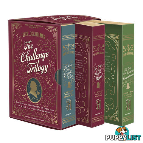 Sherlock Holmes: The Challenge Trilogy Puzzle Game - Professor Puzzle - Tabletop Puzzle Game GTIN/EAN/UPC: 5060506538969