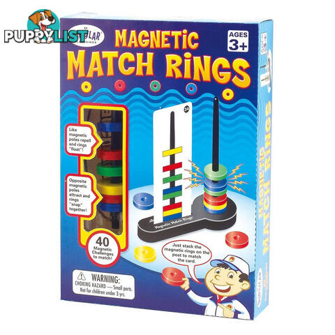 Magnetic Match Rings Puzzle Game - Popular Playthings - Tabletop Board Game GTIN/EAN/UPC: 755828383513