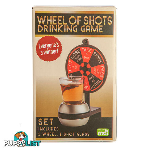 Wheel of Shots Drinking Game - MDI Aus - Tabletop Board Game GTIN/EAN/UPC: 9318051135604