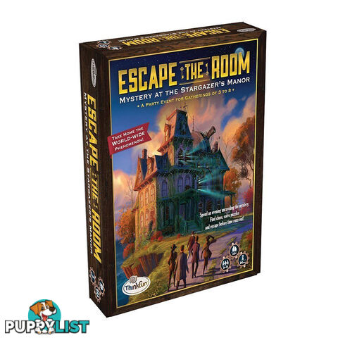 Thinkfun Escape the Room Mystery at the Stargazer's Manor Board Game - ThinkFun - Tabletop Board Game GTIN/EAN/UPC: 019275073510