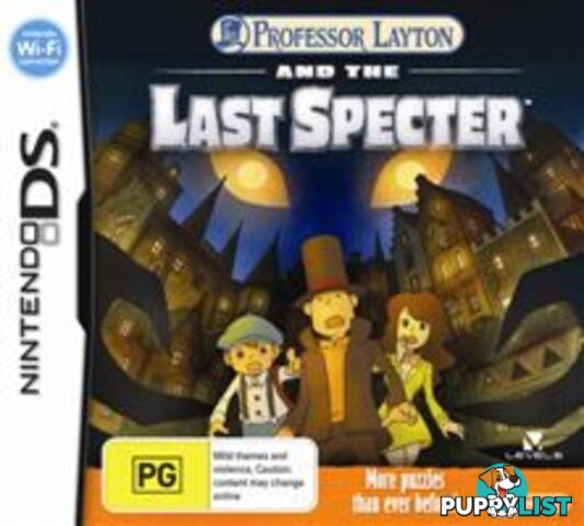 Professor Layton and the Last Specter [Pre-Owned] (DS) - Nintendo - P/O DS Software GTIN/EAN/UPC: 018113991054