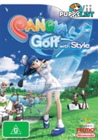 Pangya! Golf with Style [Pre-Owned] (Wii) - Nintendo - P/O Wii Software GTIN/EAN/UPC: 045496363185