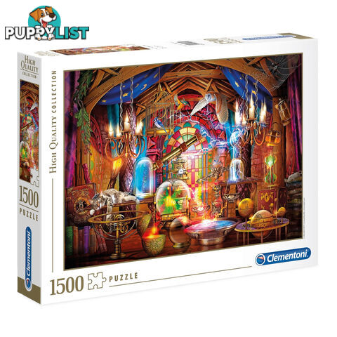 Clementoni Wizards Workshop 1500 Piece Jigsaw Puzzle - Clementoni - Tabletop Jigsaw Puzzle GTIN/EAN/UPC: 8005125318131