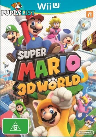 Super Mario 3D World [Pre-Owned] (Wii U WiiU) - Nintendo - P/O Wii U Software GTIN/EAN/UPC: 018113991412