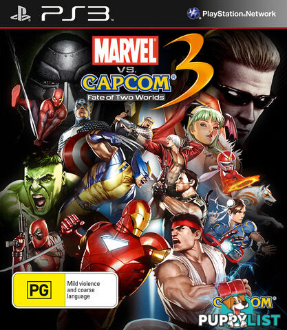 Marvel vs Capcom 3: Fate of Two Worlds [Pre-Owned] (PS3) - Capcom - Retro P/O PS3 Software GTIN/EAN/UPC: 5055060926901