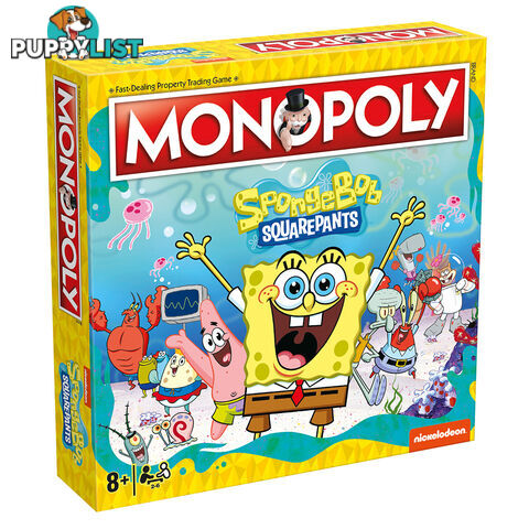 Monopoly: Spongebob Squarepants Edition Board Game - Hasbro - Tabletop Board Game GTIN/EAN/UPC: 5053410004019