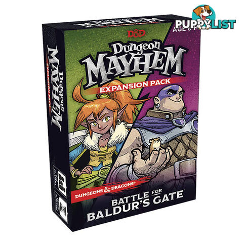 Dungeons & Dragons: Dungeon Mayhem Battle for Baldurs Gate Expansion Card Game - Wizards of the Coast - Tabletop Card Game GTIN/EAN/UPC: 630509913312