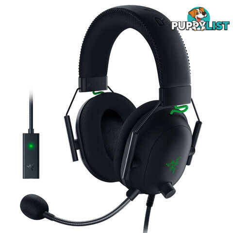 Razer Blackshark V2 Multiplatform Wired esports Gaming Headset with USB Sound Card - Razer - Headset GTIN/EAN/UPC: 8886419378372