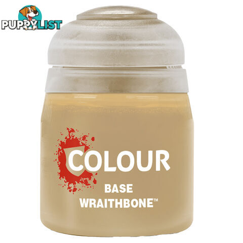 Citadel 12ml Base Paint (Wraithbone) - Games Workshop - Tabletop Miniatures GTIN/EAN/UPC: 5011921121151