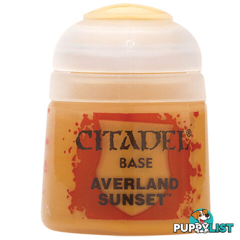 Citadel 12ml Base Paint (Averland Sunset) - Games Workshop - Tabletop Miniatures GTIN/EAN/UPC: 5011921026180