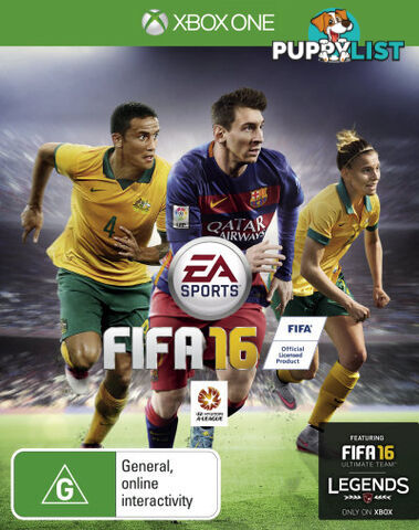 FIFA 16  [Pre-Owned] (Xbox One) - Electronic Arts - P/O Xbox One Software GTIN/EAN/UPC: 5030937112885